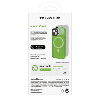 Transparent MagSafe| SBS cover for Apple iPhone 14