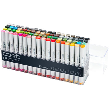 COPIC Marker Sketch 21075162 Set C, 72 Stück