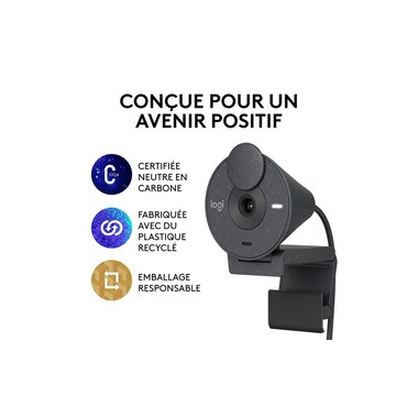 Logitech Webcam Brio 300 Graphite