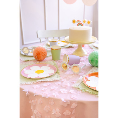 PARTYDECO Serviettes 16x13.5cm SPK36 Marguerites 12 pièces