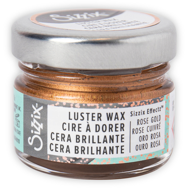 SIZZIX Glanzwachs 664810 roségold 20ml
