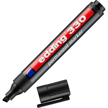 EDDING Permanent Marker 330 1-5mm 330-001 noir
