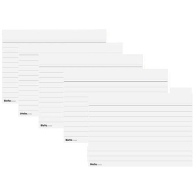 BIELLA Cartes-fiches ligné 30 A7 23073000U blanc 100 pcs.