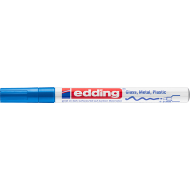 EDDING Paintmarker 751 CREA 1-2mm 751-3 CREA bleu