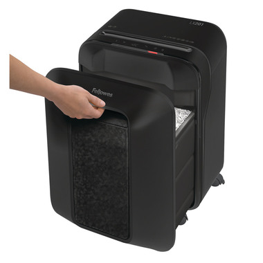 FELLOWES Aktenvernichter Powershred 5103901 LX201, schwarz, P-5, 22lt