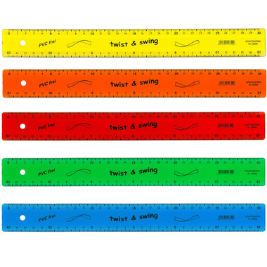 DUX Twist & Swing Lineal 30cm 9040/K ass.