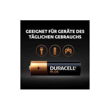 Duracell Batterie Plus Power AA, 8 pezzi