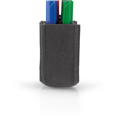 MAGNETOPLAN Porte stylo magnetoTray S 1227601 gris, feutre recyclé