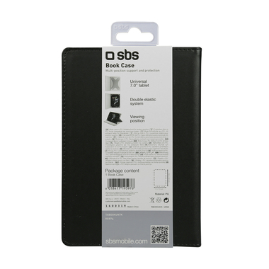 Custodia a libro universale con funzione stand per Tablet 7'' | SBS