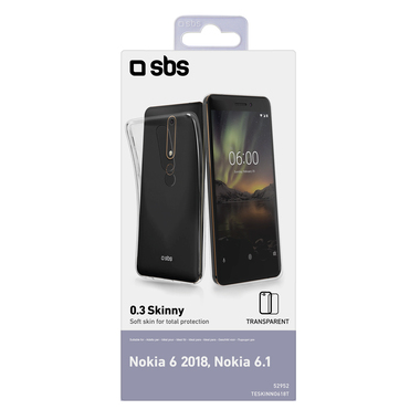 Cover Transparent für Nokia 6 2018/6.1