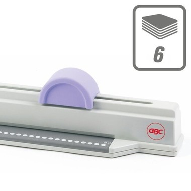 GBC Systema rilegafogli Clickman CA610000 grigio/blu 360x85x85mm