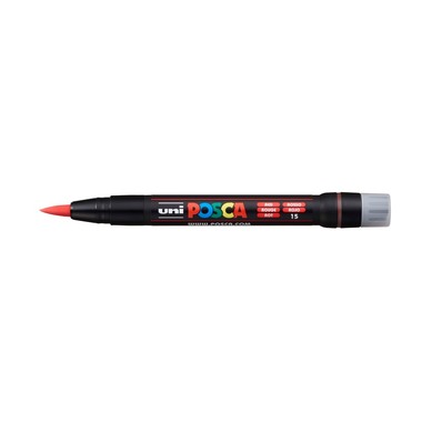 POSCA Pinsel-Marker 1-10mm PCF-350 RED rot