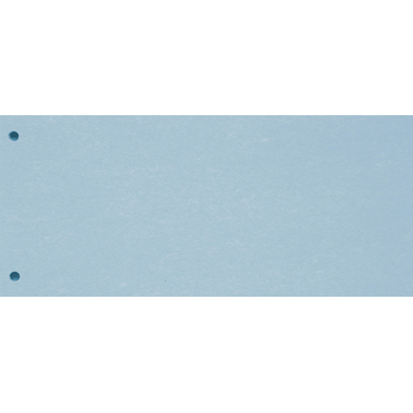 BIELLA Divisori cartone 2 fori 19919005U blu, 24x10.5cm 100 pezzi