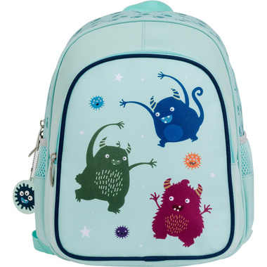ALLC Rucksack mit Isofach Monster BPMOBU36 hellblau 27x32x19cm