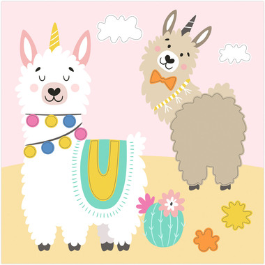 URSUS Bastelfilz Set 8800001F Happy Friends