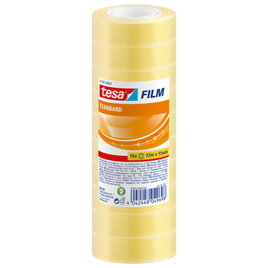 TESA Klebeband stand.Box 33mx15mm 573870000 geschrumpft 10 Stk.