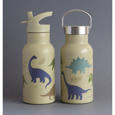 ALLC Trinkflasche Dinosaurs DBSSDI40 beige