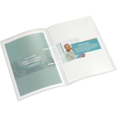 KOLMA Dossier classeur Vario A4 11.008.00 transparent,KolmaFlex 80 flls.