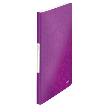 LEITZ Sichtbuch WOW PP A4 46320062 violett 40 Taschen