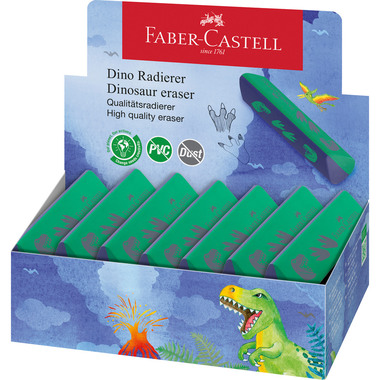 FABER-CASTELL Radierer Dust-Free 188750 Dino