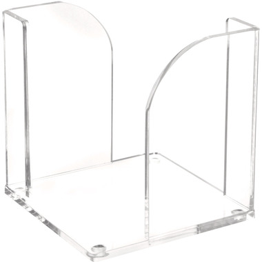 MAUL Portamemo acryl. 102x109x102mm 5.95 trasparente, senza foglietti