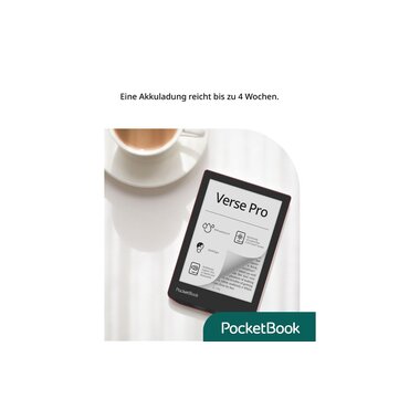 PocketBook E-Book Reader Verse Pro Passion Red