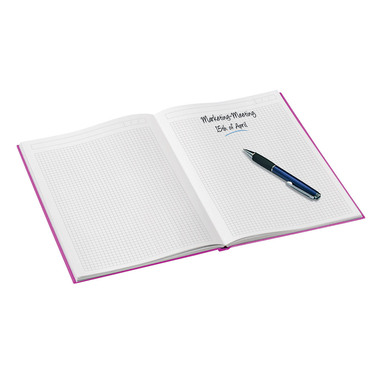 LEITZ Taccuino WOW A5 46281023 quadr., 90g pink
