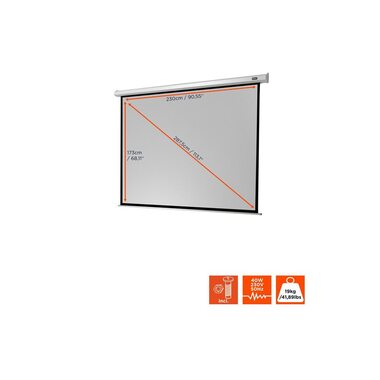 Celexon schermo motorizzato Eco 240x180cm 4:3
