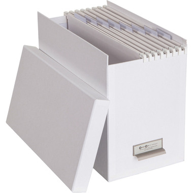 BIGSO BOX OF SWEDEN Boîte Dossiers 15859200 8 dossiers suspendus, blanc