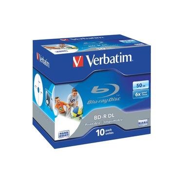 Verbatim BD-R 50 GB, Jewelcase (10 Stück)