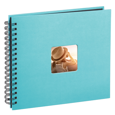 HAMA Spiralalbum Fine Art 28x24cm 113679 türkis 25 Blatt