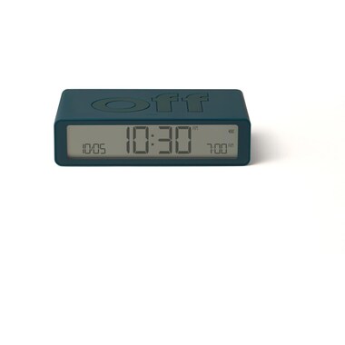Sveglia digitale Lexon Flip Classic Blu