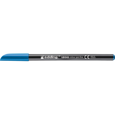 EDDING Penna fibra 1200 0,5-1mm 1200-10 blu chiaro