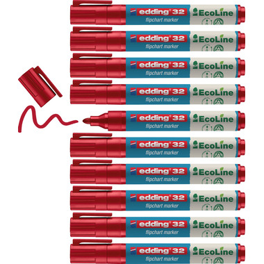 EDDING Flipchart Marker 31 1.5-3mm 31-2 rosso