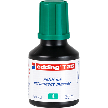 EDDING Nachfülltuschen T25 T-25-4 grün 30ml
