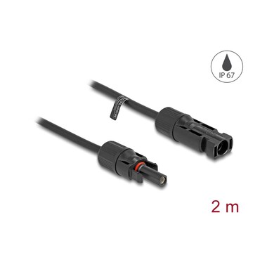 Delock connection cable DL4 plug to socket 6 mm², 2 m