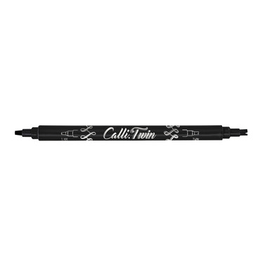 ONLINE Callibrush Pen TWIN 3mm 18600/6 Black