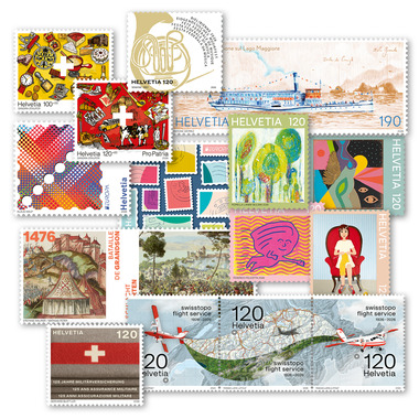 Set émission 2/2026 Set émission 2/2026 avec timbres isolés, non oblitéré