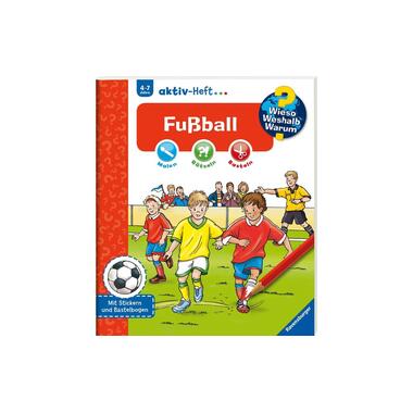 Ravensburger Libro per bambini WWW Quaderno attivo Calcio