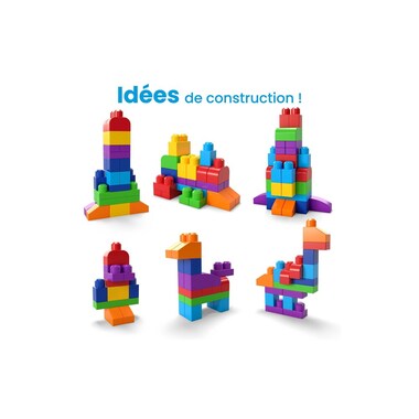 Mega Construx MEGA BLOKS Bausteinebeutel bunt (60 Teile)