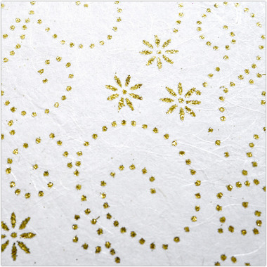 URSUS Glitter silk Blumenranken gold 60600001 100g 5 pezzi