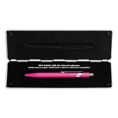 CARAN D'ACHE Stylo à bille 849 Pop Line 849.590 rose, avec boite métal