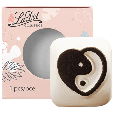 COLOP LaDot Tattoo Stempel 156374 yin yang heart klein