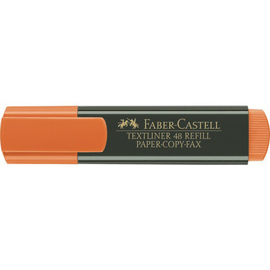 FABER-CASTELL Textmarker TL 48 1-5mm 154815 orange