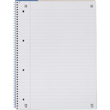 OXFORD Collegeblock Recycling A4 400159370 blau, liniert 80 Blatt