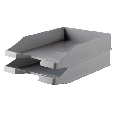 HAN Corbeille courrier Karma A4 10278-18 öko gris