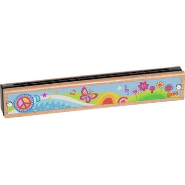 Goki Harmonica Flower Power, 24 sons