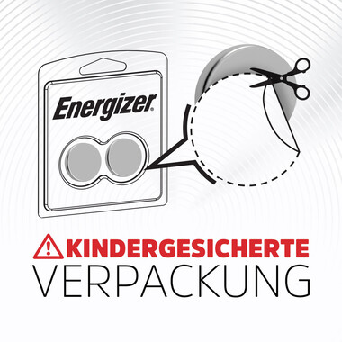 Energizer Specialty Lithium (CR2032), 2 pcs 2-pack of Energizer CR2032 Lithium coin batteries