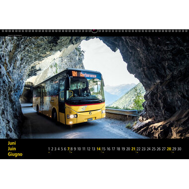 PostAuto-Kalender 2026 von Calendaria