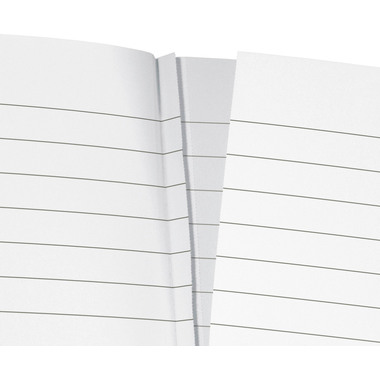 JOLIE Carnet HC aqua green JN103 ligné 174 p.,135x203x16mm